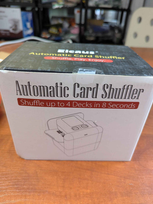 Eicaus Automatic Card Shuffler 1-4 Deck - Rechargeable 2500mAh Electric Card Shu