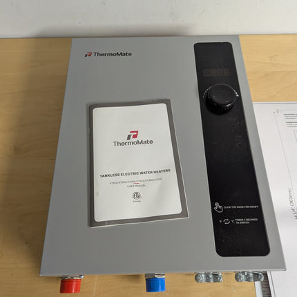 Tankless Water Heater Electric 27kW 208~240 Volt, ThermoMate On Demand Instant E