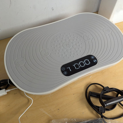 MERACH Vibration Plate Exercise Machine, Vibrating Platform with LED Touch Scree