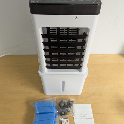 SimerSure 3-in-1 Portable Evaporative Air Cooler with Removable Water Tank, 4 Ice Packs, Timer and Remote Control