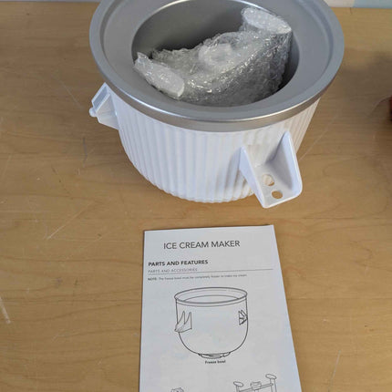 GLINK Ice Cream Maker Attachment for KitchenAid Stand Mixer, Compatible with Kit