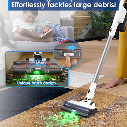 Tineco Pure ONE Station 5 Cordless Smart Vacuum with 2.5L Auto Dust Base, Full-P