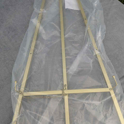 GRENTY Gold Easel Stand for Wedding Signs – No Assembly Needed, Heavy Duty Metal