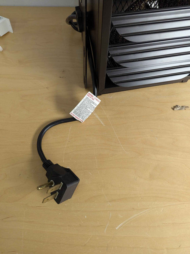 (No remote) 4800W Garage Heater Electric, 240V/30Amps with Plug, Fan-Forced Ther