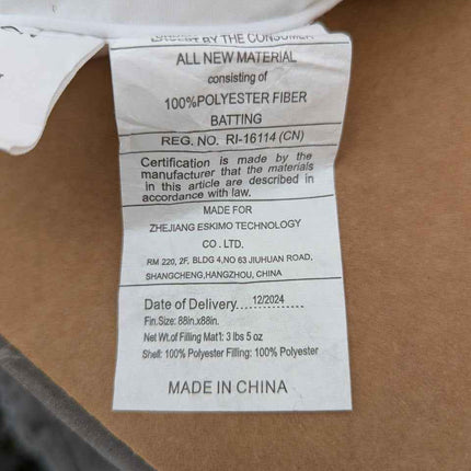 TEKAMON All Season Full Comforter Winter Warm Summer Soft Quilted Down Alternati