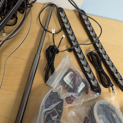 18 in 1 Symphony Car Ambient Lights RGB Interior Acrylic Light Guide Fiber Optic