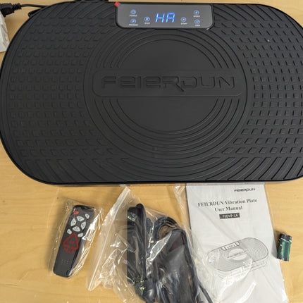 FEIERDUN Vibration Plate Exercise Machine, Vibration Plate for Lymphatic Drainag