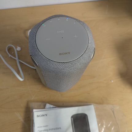 Sony SRS-RA3000 360 Reality Audio Wi-Fi/Bluetooth Wireless Speaker, Compatible w