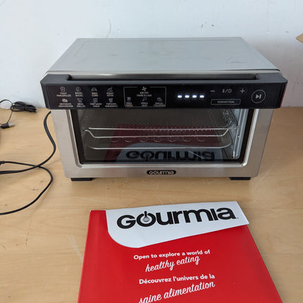Gourmia Toaster Oven Digital Air Fryer - Convection Mode with 4 Slice Capacity,