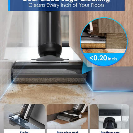 (Used - Fair) Tineco Floor ONE S6 Smart Cordless Wet Dry Vacuum & Floor Washer