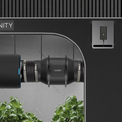 AC Infinity CLOUDLINE A4, Quiet 4” Inline Duct Fan with Speed Controller, EC Mot