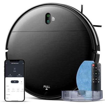Robot Vacuums and Mop Combo, 2 in 1 Vacuum Robot Cleaner with Schedule, Strong S
