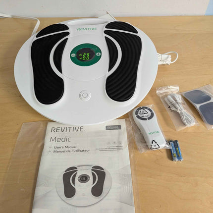 REVITIVE Medic Circulation Booster actively improves circulation • reduces pain