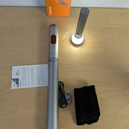 Telescopic Collapsible Camping Light, 800 Lumens, IP65, Remote & Magnetic Base