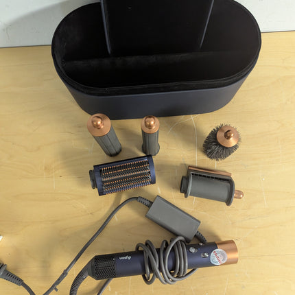 Dyson Airwrap™ Multi-Styler Long Complete for Long Hair, Blue/Copper, 5 Attachments (No Firm Brush)