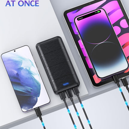 Portable-Charger-Power-Bank - 2 Pack 15000mAh Dual USB Power Bank Output 5V3.1A