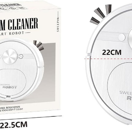3-in-1 Robot Dustwasher,Automatically Avoid Obstacles Home Sweeper,Robotic Vacuu