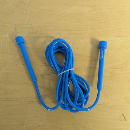 Jump rope blue adjustable abs plastic jump ropes
