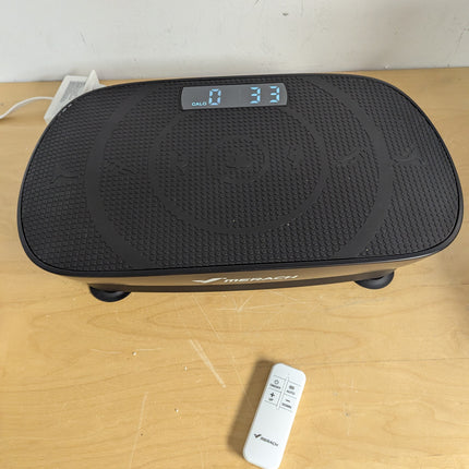 MERACH Vibration Plate Exercise Machine, Slim Vibration Plate with Real-Time Cal