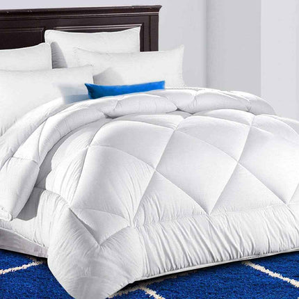TEKAMON All Season Full Comforter Winter Warm Summer Soft Quilted Down Alternati