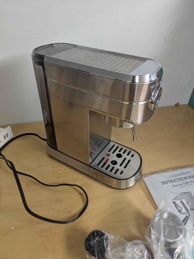 CASABREWS Espresso Machine 20 Bar, Professional Espresso Maker with Milk Frother