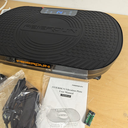 FEIERDUN Vibration Plate Exercise Machine, Vibration Plate for Lymphatic Drainag
