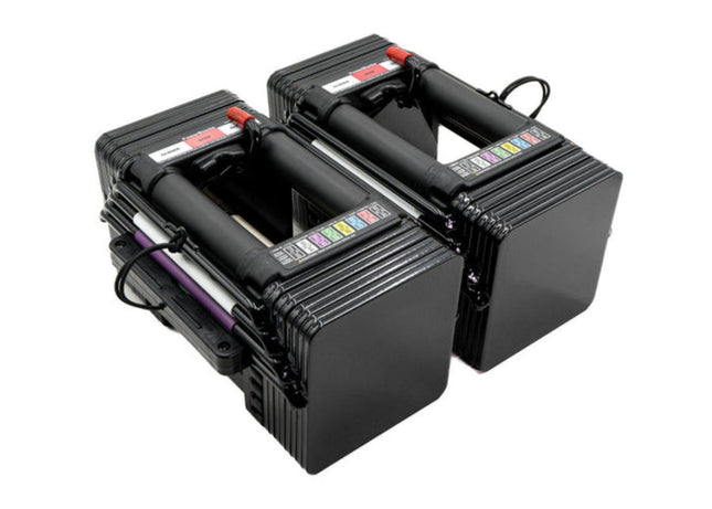 Expandable up to 90 lb. USA Made Adjustable Dumbbells (50 lb)