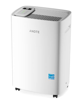 52 Pints Energy Star Dehumidifier for Basement, ANDTE 4500 Sq.Ft Home Dehumidifi
