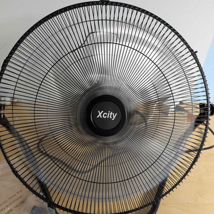 Xcity 18-Inch Metal Floor Fan, High Velocity 4000 CFM Industrial Fan, 3-Speed &