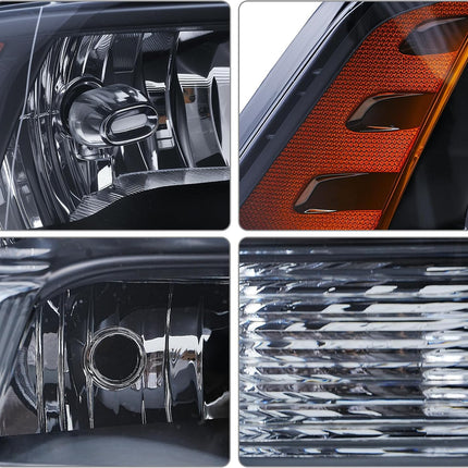 Headlight Assembly Compatible with 2009-2018 Dodge Ram 1500/2010-2018 Dodge Ram