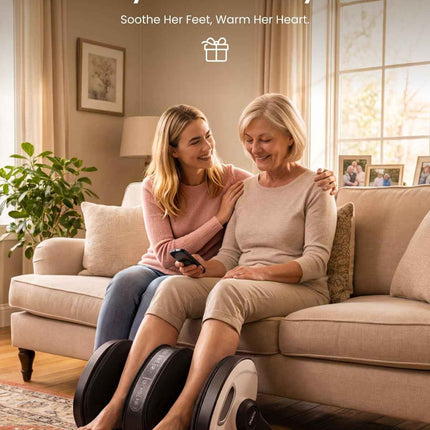 RENPHO Shiatsu Foot and Calf Massager with Heat, Mothers Day Gifts for Mom, Deep