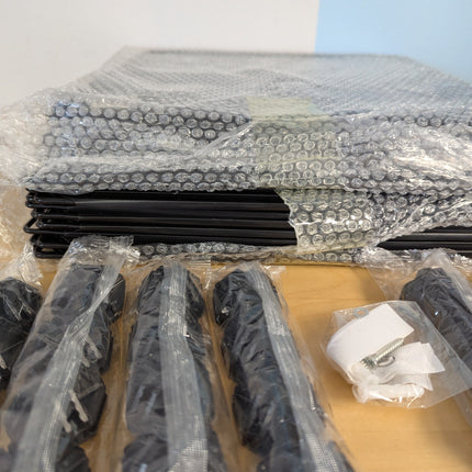 SONGMICS 6 Cube Storage Organizer, DIY Closet Shelf, Plastic Clothes Organizer,