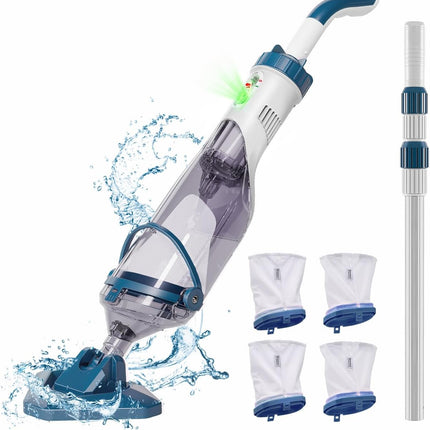 Enhulk Rechargeable Handheld Cordless Pool Vacuum for Above Ground Pool and Ingr