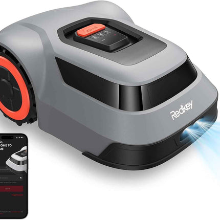 Redkey Robot Lawn Mower 10800 Sq Ft, Lawn Mower to 10K+ Sq Ft, Industrial-Grade