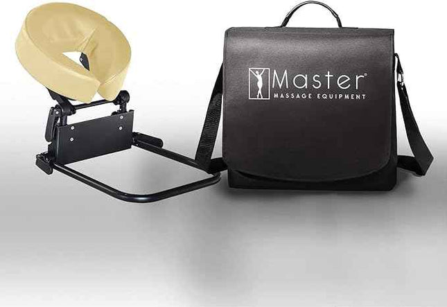 Master Massage Home Mattress Top Massage Kit Adjustable Headrest & Face Cushion