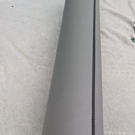 ForPro Full Round Bolster Pillow, Cool Grey