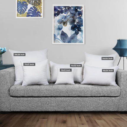Utopia Bedding Throw Pillows, 14 x 22 Inches Indoor Decorative Pillow Insert for
