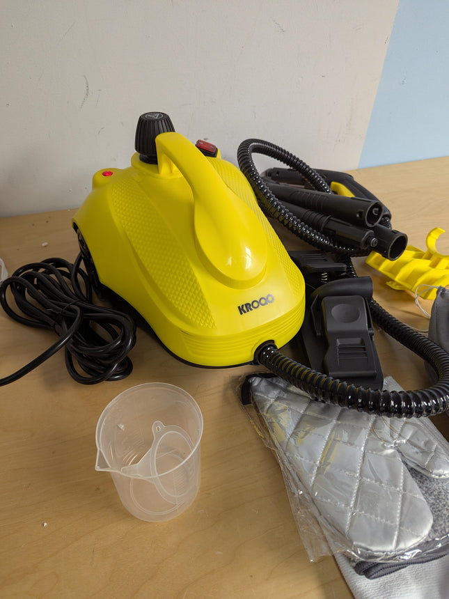 KROQO Multi-Purpose Steam Cleaner Handheld Steam Cleaner for Everything with 23