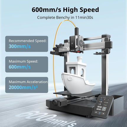 (Printer only) Anycubic Kobra 3 V2 3D Printer, Smart Multicolor Printing Up to 6