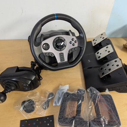 Steering Wheel for PC,Racing Wheel PXN V9 Driving Wheel 270/900 Degree Vibration