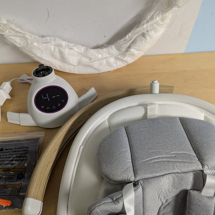 Baby Swing for Infants with Bluetooth Music Speaker & Remote Control - Portable