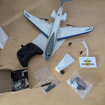 DEERC Z67 RC Plane, 3CH Remote Control Airplane with 6-Axis Gyro, Ready-to-Fly E