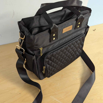 EASYA Large Insulated Lunch Bag for Work, Women's Nylon Thermal Lunch Box, Leakp