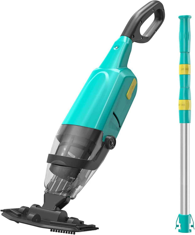 Efurden Handheld Pool Vacuum, Rechargeable Pool Cleaner with Running Time up to