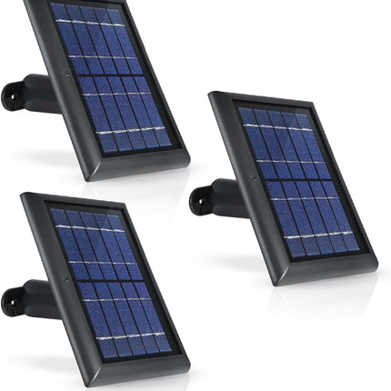 Wasserstein Solar Panel Compatible with Ring Spotlight Cam Plus/Pro/Battery, and