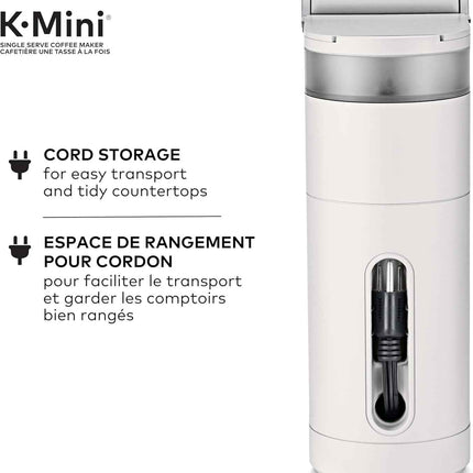 Keurig K-Mini Single Serve K-Cup Pod Coffee Maker, Featuring An Ultra-sleek Desi