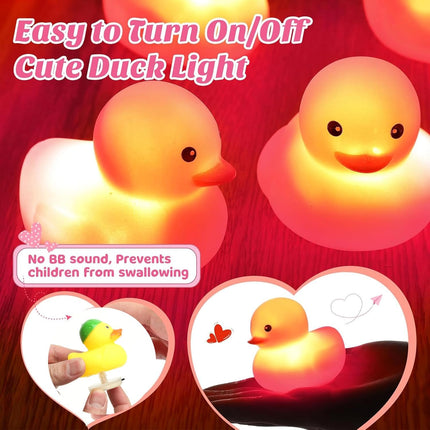 Light Up Duck Plug, 16 Luminous Modes Rubber Duck Mount, Led Light Rubber Duck H
