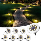 SOLPEX Solar Lights Outdoor Waterproof, 8 Pack Solar Ground Lights