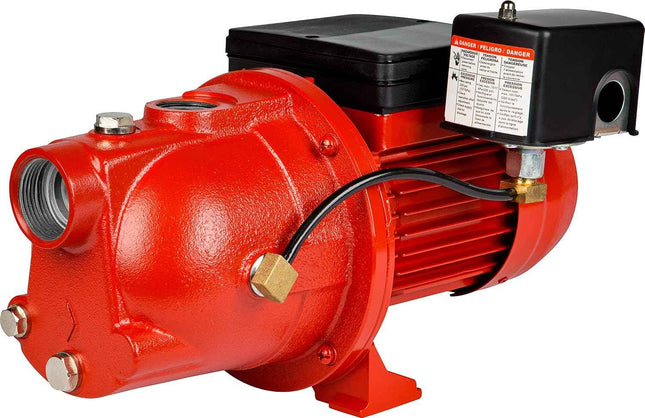 Red Lion RL-SWJ50 1/2 HP, 12.6 GPM Dual Voltage (115/230 Volts) Cast Iron Shallo
