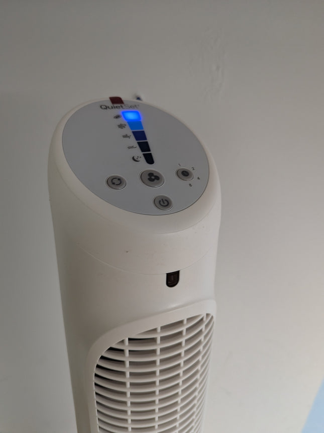 (No remote) Honeywell QuietSet Whole Room Oscillating Tower Fan (5 Speed Setting